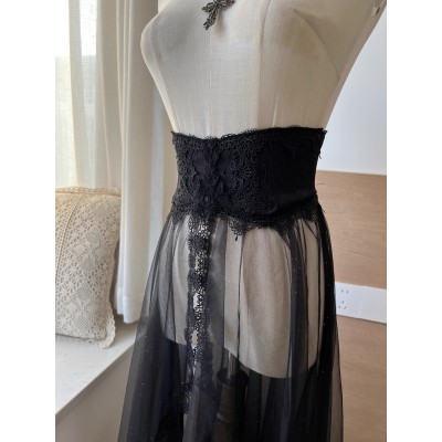 Faeries Daffodil The Star Chapel Short and Long Corset with Tulle Overlayer(Reservation/Full Payment Without Shipping)